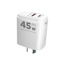 CARGADOR 220V MODX-B016 OPTIMUM - 5A - 1USB + TIPO C - XAEA