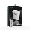 CARGADOR 220V MODX-B016 OPTIMUM - 5A - 1USB + TIPO C - XAEA