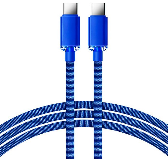 CABLE TIPO C - C  X-097 - ATHENEA - XAEA - AZUL METAL