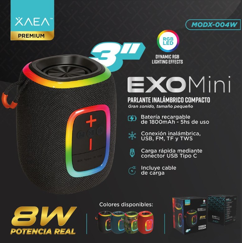ALTAVOZ 3"  X-004W - XAEA - CAMUFLADO