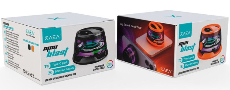 ALTAVOZ GAMER C/MAG SAFE X-000R - XAEA - NEGRO