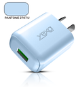 CARGADOR 220V Y-00B9 4.8A - RUSH (M430) - 1USB - YEXA - CELESTE