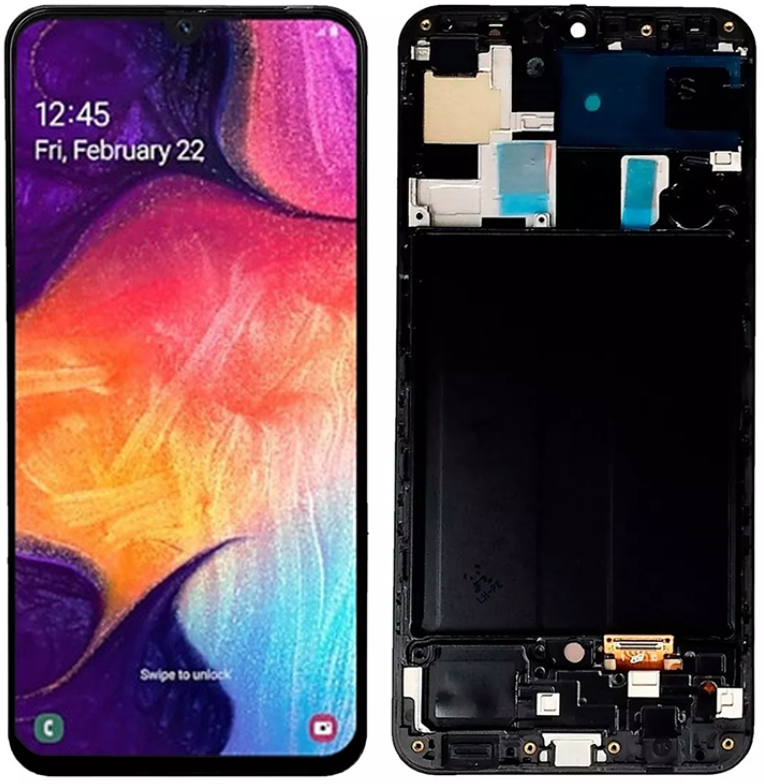 PANTALLA COMPLETA S A50 C/ MARCO OLED NEGRO