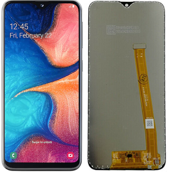 PANTALLA COMPLETA S A20E 2019 A202F – ORIG NEGRO