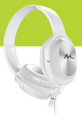 CASCO HIFI C/ MICROFONO  M-084 MIXOR BLANCO