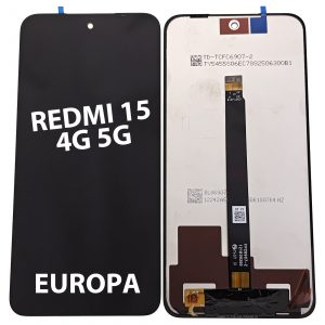 PANTALLA COMPLETA X REDMI 15 4G 5G VERSION EUROPEA