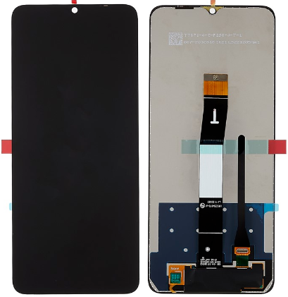 PANTALLA COMPLETA X REDMI 12C ORIG. NEGRO