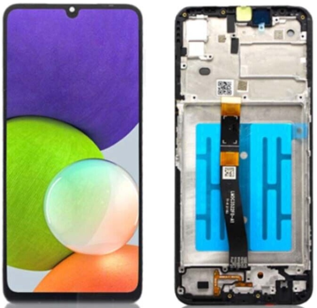 PANTALLA COMPLETA S A22 - 5G A226B CON MARCO ORIG NEGRO