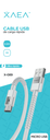 CABLE USB X-089 MICRO - XAEA - BLANCO