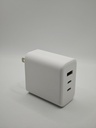 CARGADOR 220V X-616 EXTREME - 6,2A - 1USB + 2TC - XAEA - BLANCO