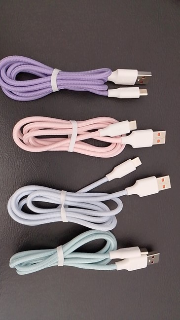 CABLE USB LIGHTNING X-092 - SOOK CANDY - XAEA - VIOLETA