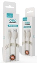 CABLE USB LIGHTNING CYRO X-100 - XAEA - BLANCO