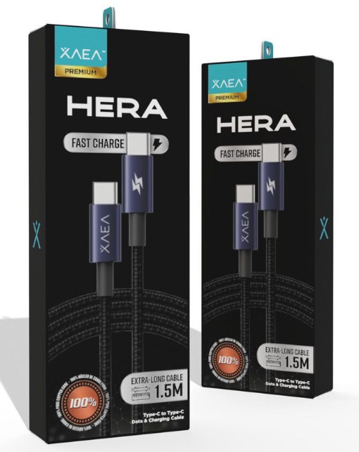 CABLE TIPO C- C X-105C - HERA (1,5mt) - XAEA - AZUL