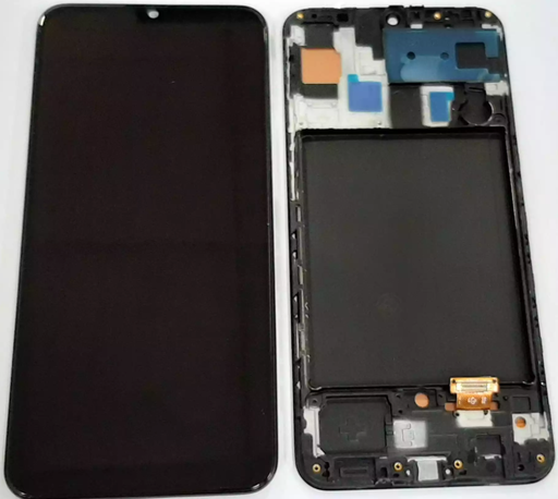 [9409] PANTALLA COMPLETA S A50 C/ MARCO INCELL NEGRO