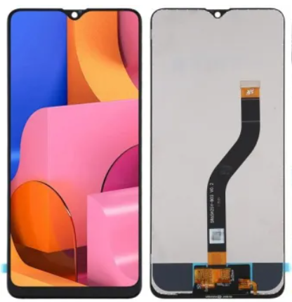 [9464] PANTALLA COMPLETA S A20S A207F ORIG NEGRO