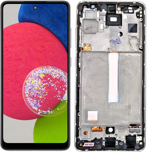 [9467] PANTALLA COMPLETA S A52S 5G C/MARCO INCELL NEGRO