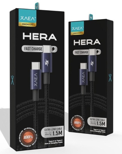 [CABX0710504] CABLE TIPO C - C X-105C - HERA (1,5mt) - XAEA - AZUL