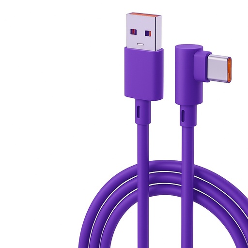 [CABUSB04002C008] CABLE TIPO L - AX - USB-TC X-002C - XAEA - VIOLETA