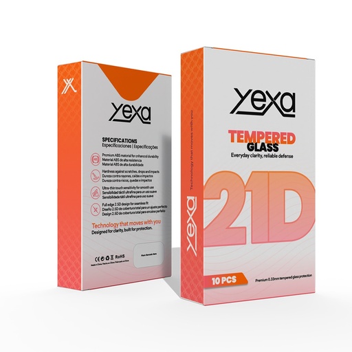 [FGI0321D08] FILM GLASS 21D - COMUN - IPH 14 PRO - YEXA