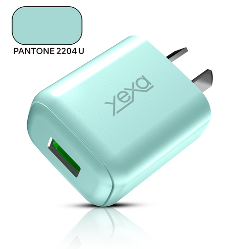 [CARADA9400B9006] CARGADOR 220V Y-00B9 4.8A - RUSH (M430) - 1USB- YEXA - VERDE