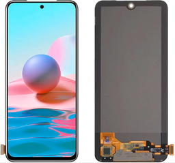 [9661] PANTALLA COMPLETA X REDMI NOTE 10 4G / R N 10S INCELL NEG.