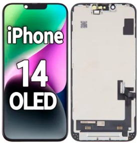 [X9731] PANTALLA COMPLETA IP 14 OLED NEGRO