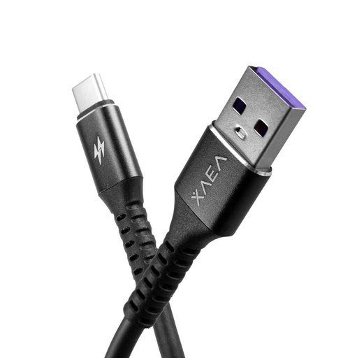 [CABX0809402] CABLE USB X-094  LIGHTNING - XAEA - NEGRO