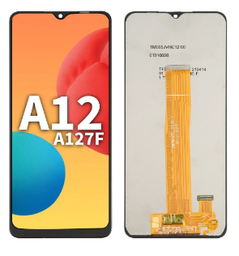 [9294] PANTALLA COMPLETA S A12S - 2021 SM-A127F/DS - ORIG NEGRO